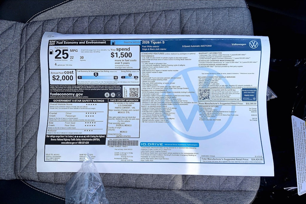 Thumbnail: 2026 Volkswagen Tiguan - 16