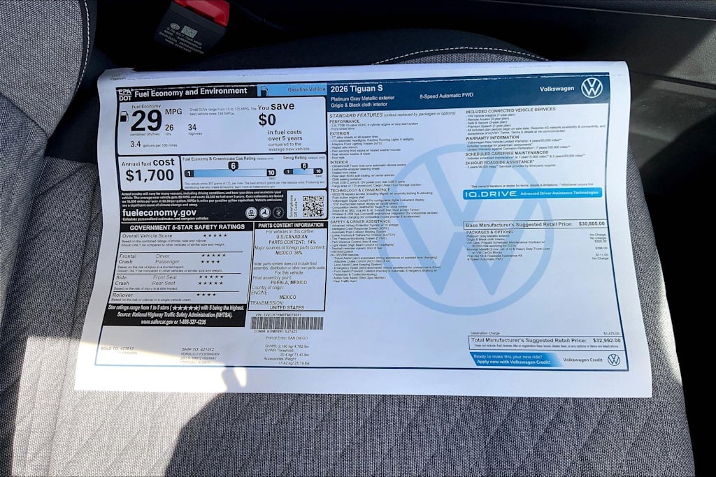 Thumbnail: 2026 Volkswagen Tiguan - 16