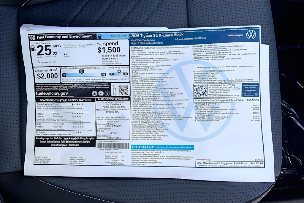 Thumbnail: 2026 Volkswagen Tiguan - 23