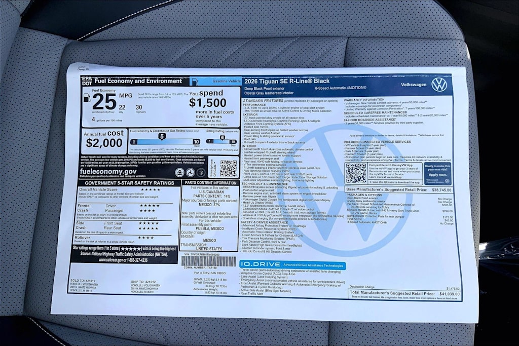 Thumbnail: 2026 Volkswagen Tiguan - 23