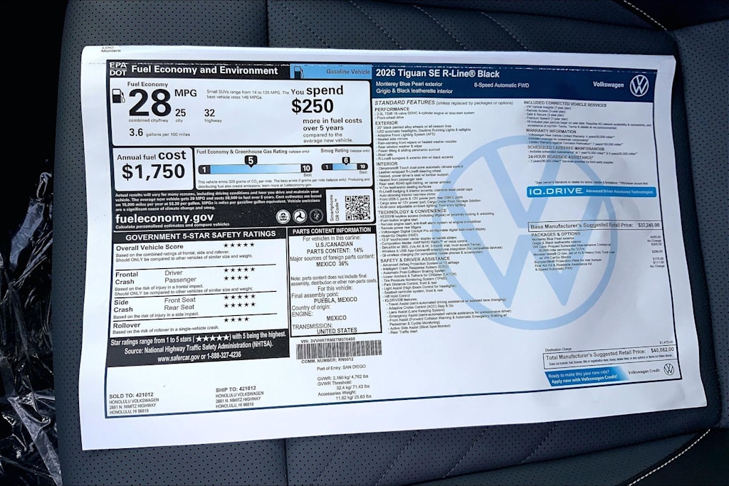 Thumbnail: 2026 Volkswagen Tiguan - 23