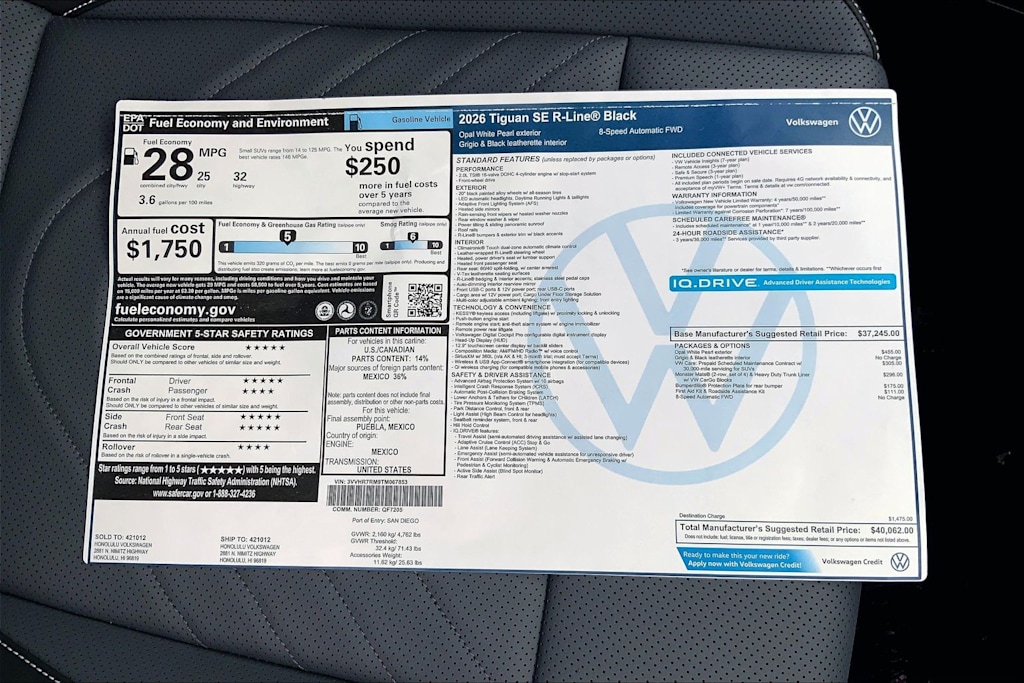 Thumbnail: 2026 Volkswagen Tiguan - 23