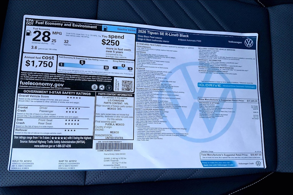 Thumbnail: 2026 Volkswagen Tiguan - 23