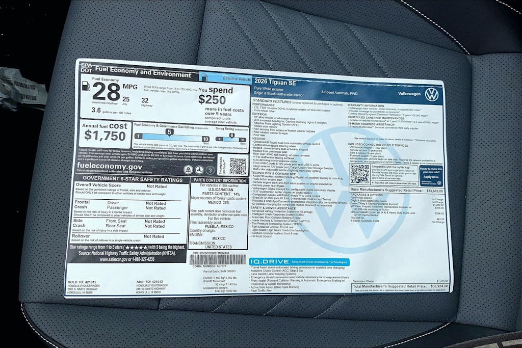 Thumbnail: 2026 Volkswagen Tiguan - 23
