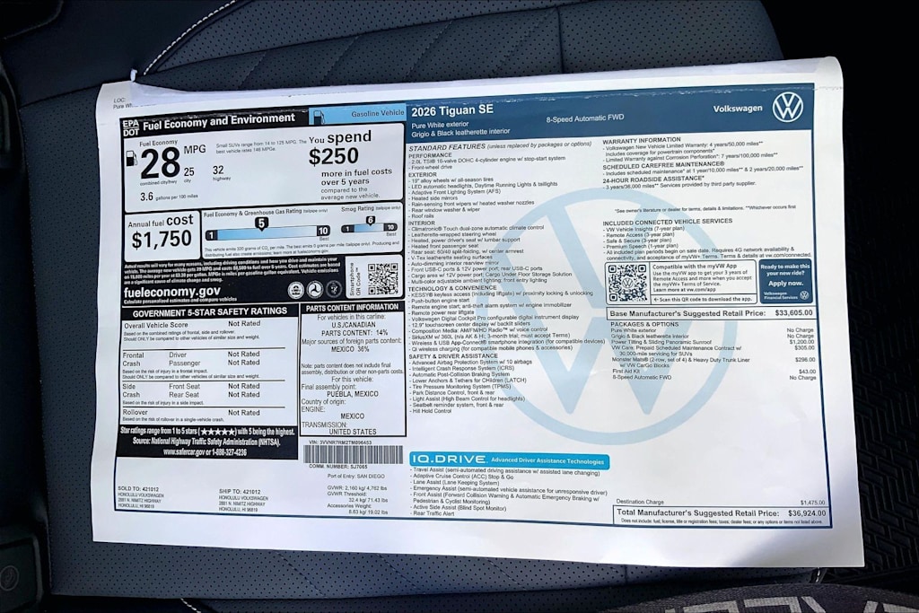 Thumbnail: 2026 Volkswagen Tiguan - 23