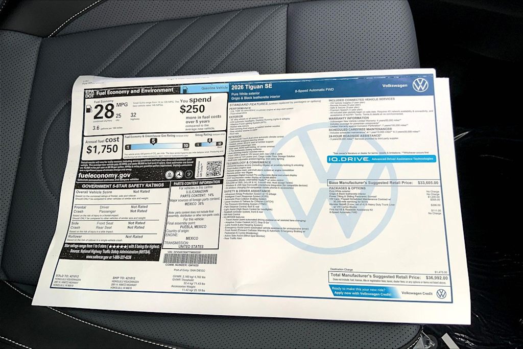 Thumbnail: 2026 Volkswagen Tiguan - 23