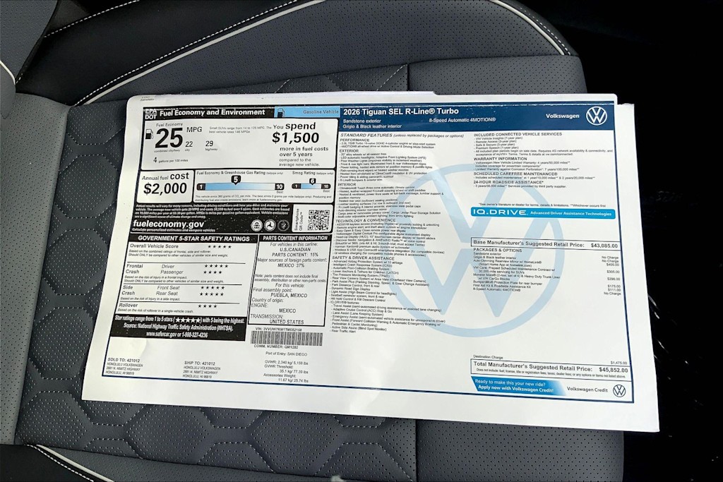 Thumbnail: 2026 Volkswagen Tiguan - 23
