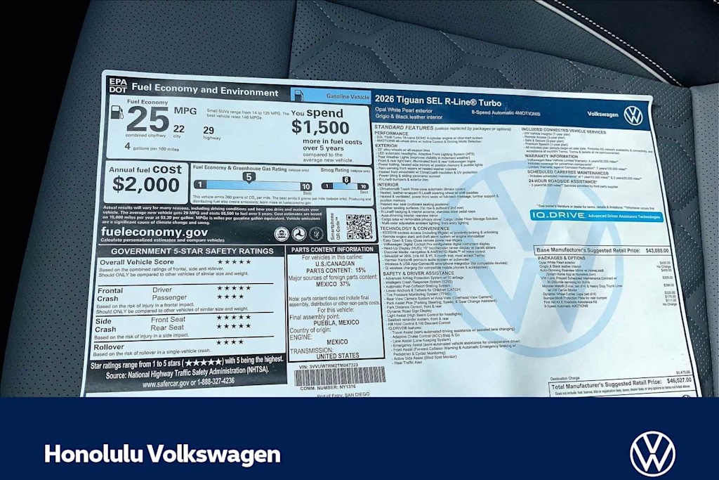 Thumbnail: 2026 Volkswagen Tiguan - 23