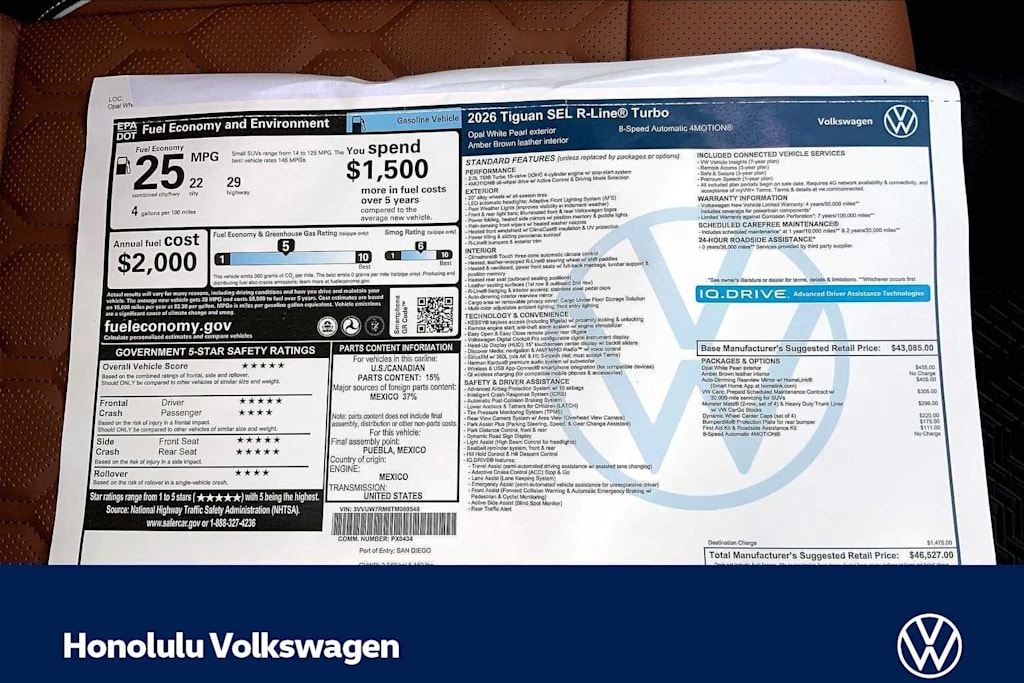Thumbnail: 2026 Volkswagen Tiguan - 23