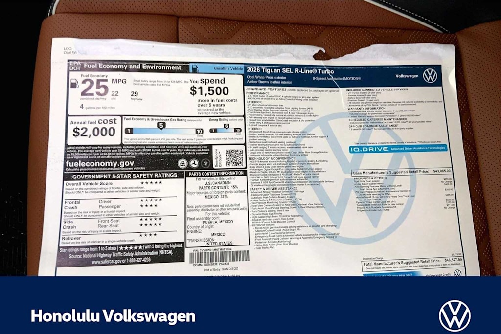 Thumbnail: 2026 Volkswagen Tiguan - 23