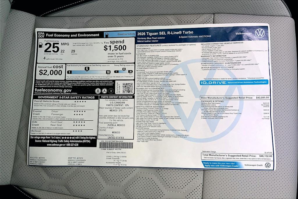 Thumbnail: 2026 Volkswagen Tiguan - 23