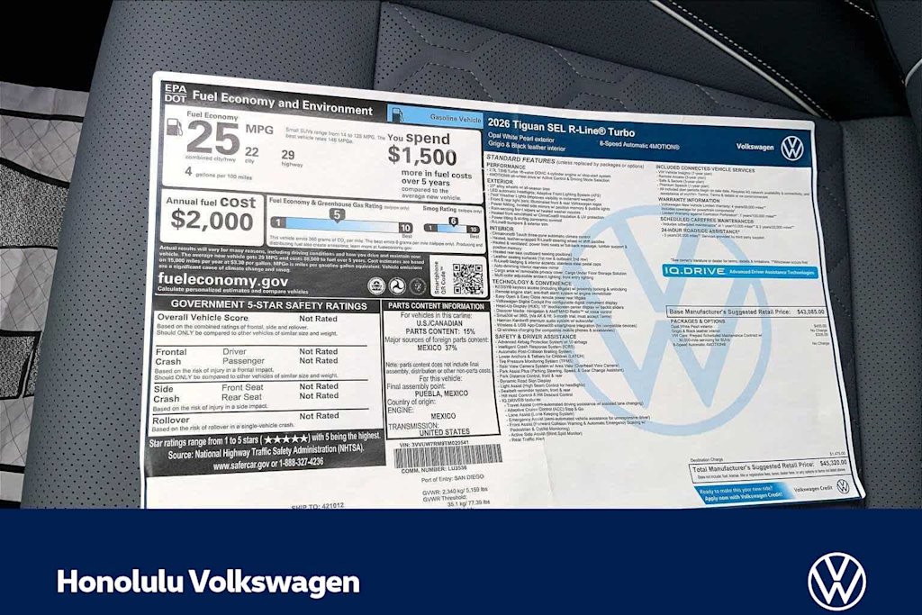 Thumbnail: 2026 Volkswagen Tiguan - 23