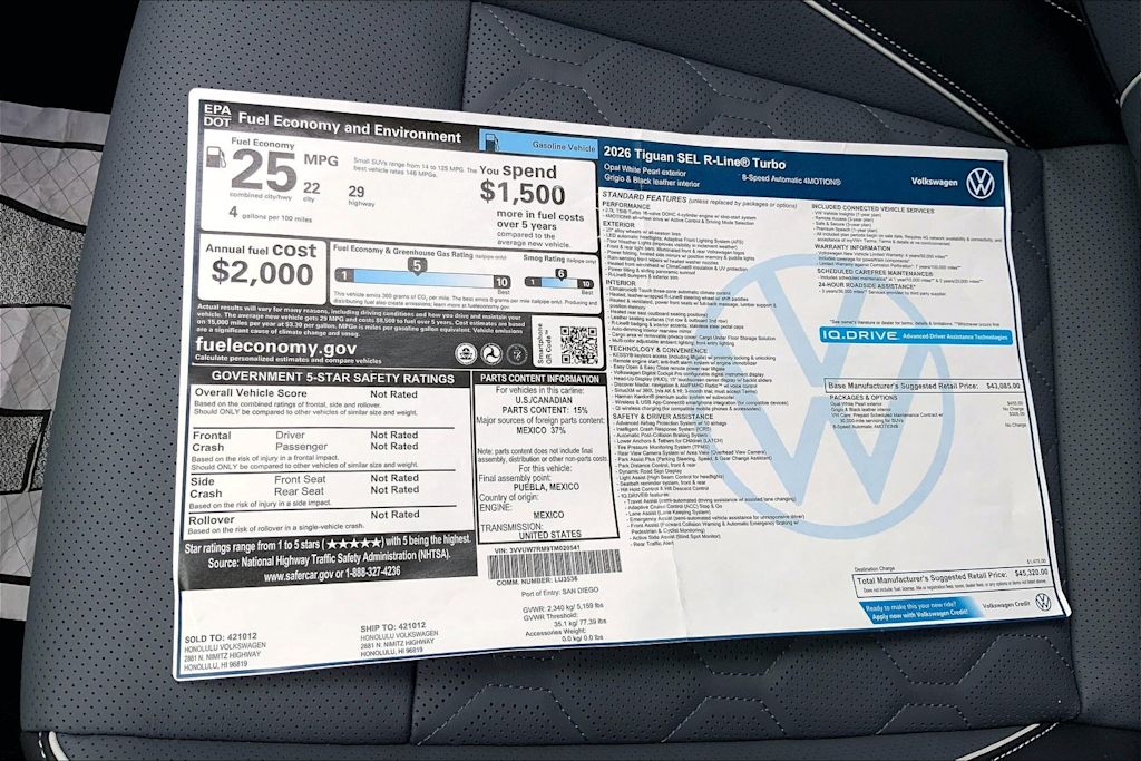 Thumbnail: 2026 Volkswagen Tiguan - 23