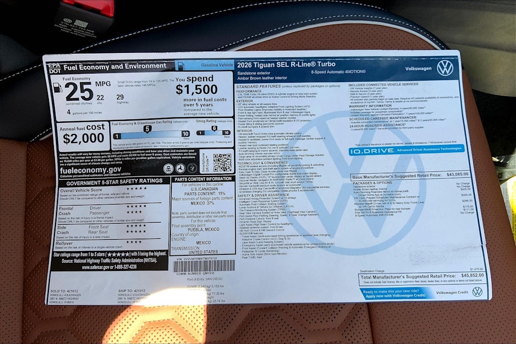 Thumbnail: 2026 Volkswagen Tiguan - 19