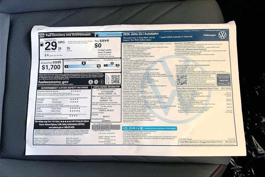 Thumbnail: 2026 Volkswagen Jetta - 23