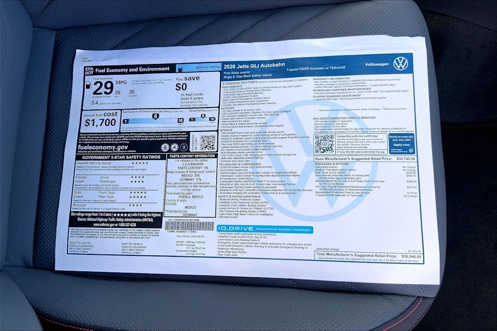 Thumbnail: 2026 Volkswagen Jetta - 23