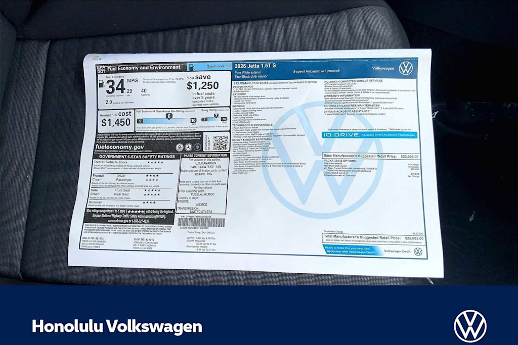 Thumbnail: 2026 Volkswagen Jetta - 22