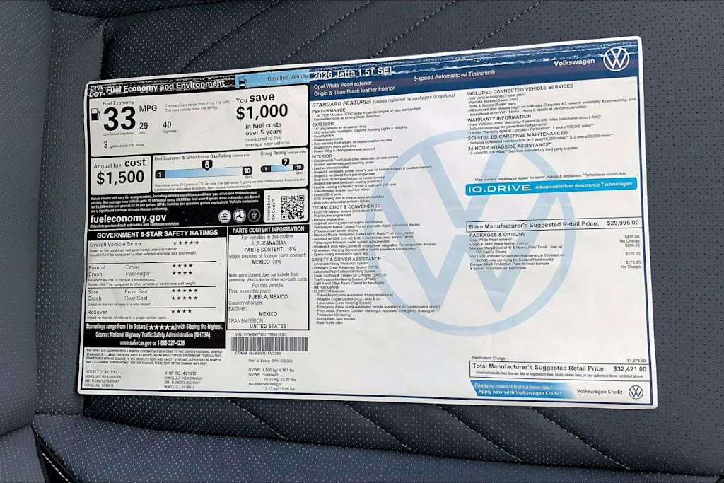 Thumbnail: 2026 Volkswagen Jetta - 23