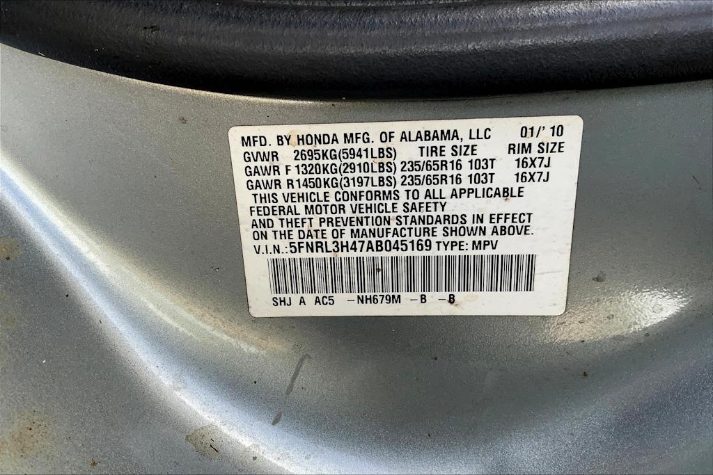 2010 Honda Odyssey EX 17