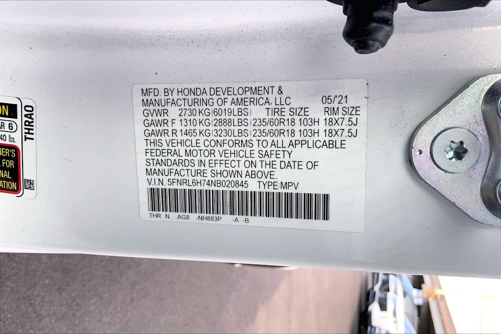 Thumbnail: 2022 Honda Odyssey - 19