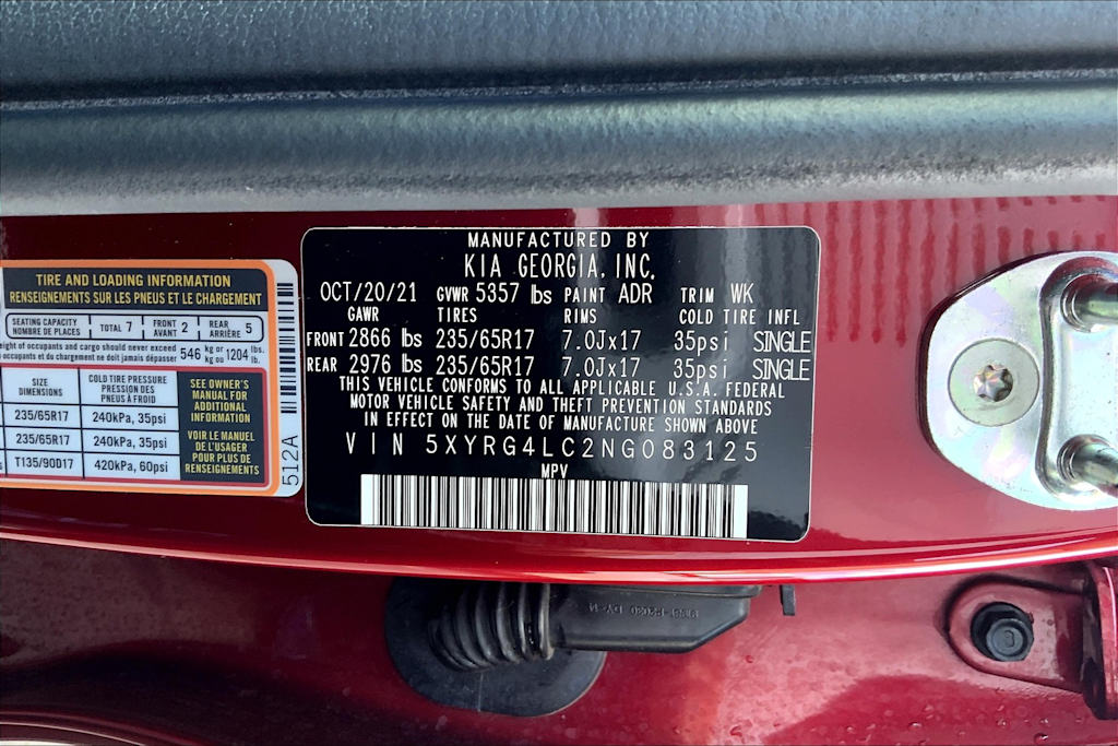Thumbnail: 2022 Kia Sorento - 19