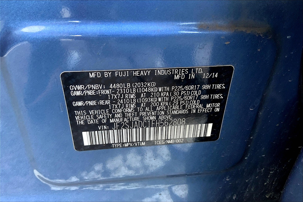 Thumbnail: 2015 Subaru Forester - 20