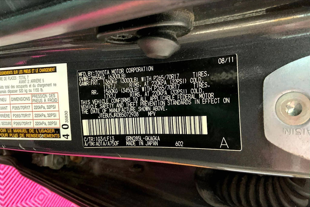 Thumbnail: 2011 Toyota 4Runner - 20