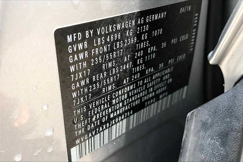 Thumbnail: 2018 Volkswagen Tiguan - 18