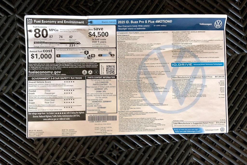 Thumbnail: 2025 Volkswagen ID.Buzz - 43