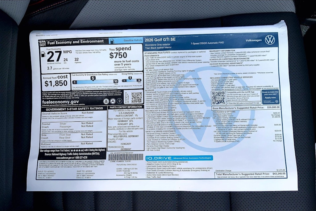 Thumbnail: 2026 Volkswagen Golf - 23