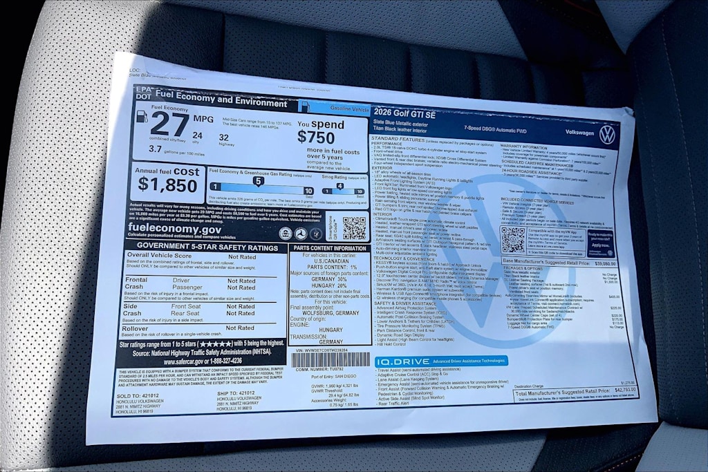 Thumbnail: 2026 Volkswagen Golf - 23