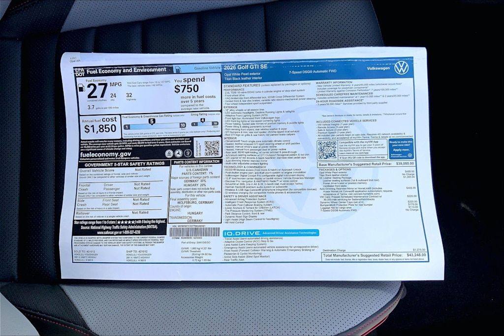 Thumbnail: 2026 Volkswagen Golf - 23
