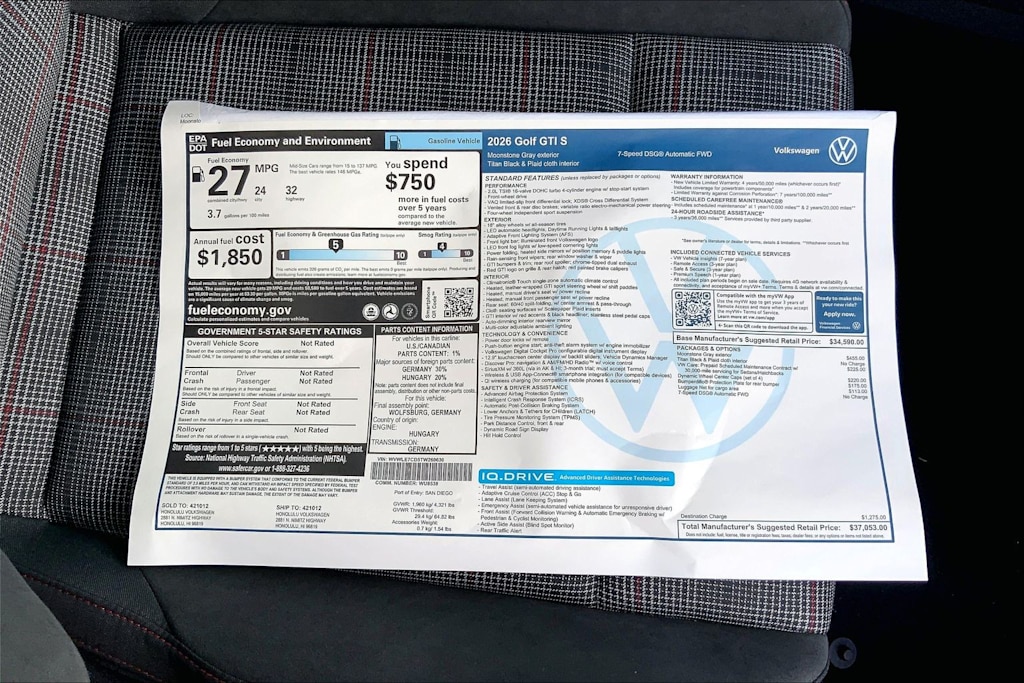 Thumbnail: 2026 Volkswagen Golf - 23