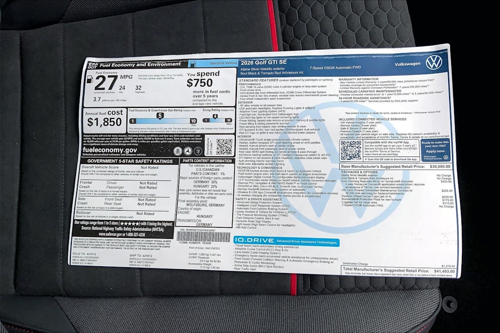 Thumbnail: 2026 Volkswagen Golf - 23