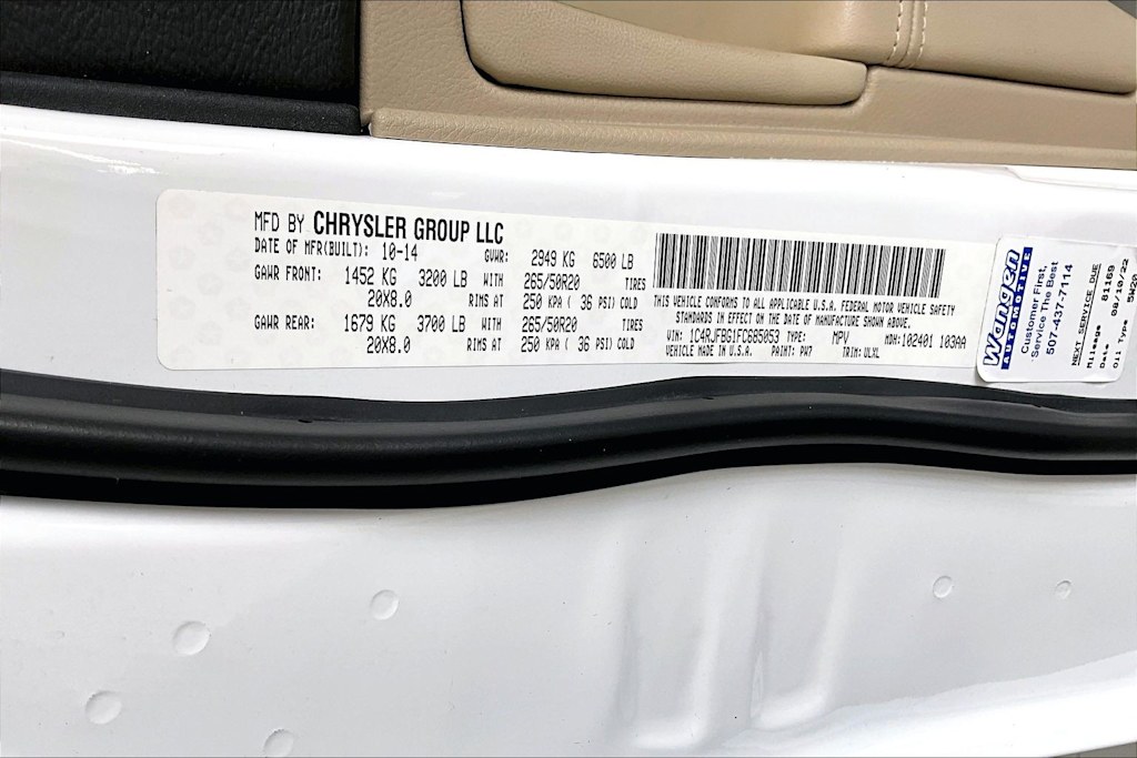 Thumbnail: 2015 Jeep Grand Cherokee - 20