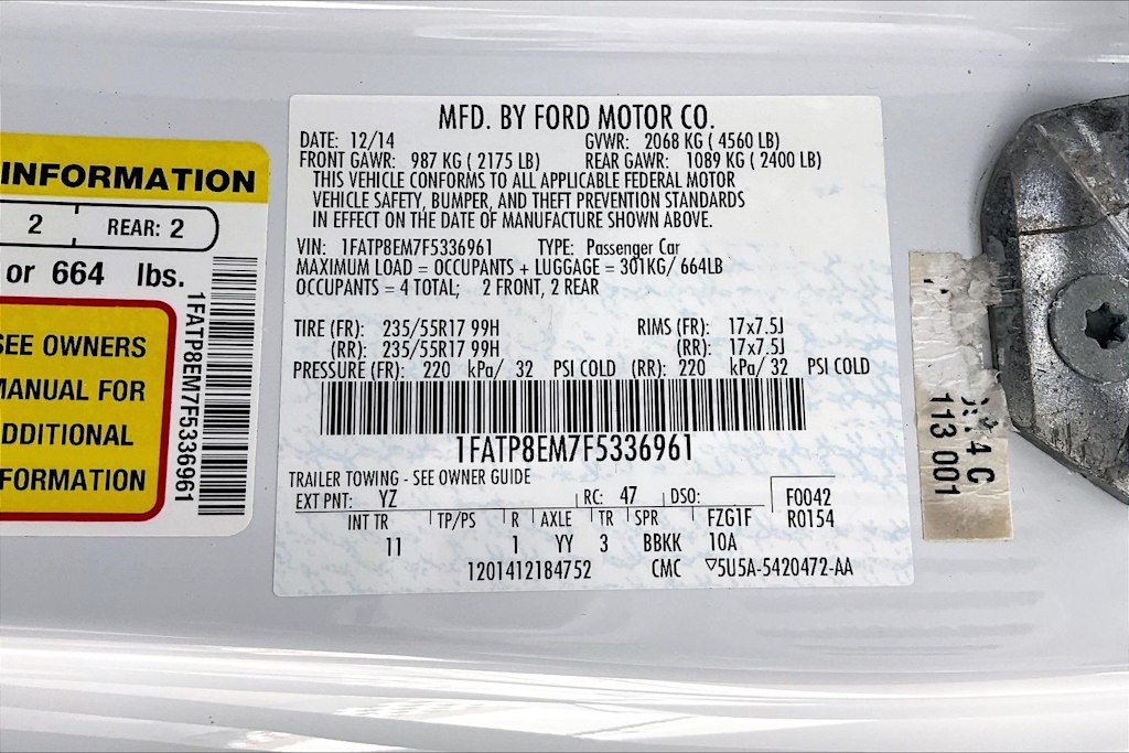 Thumbnail: 2015 Ford Mustang - 21