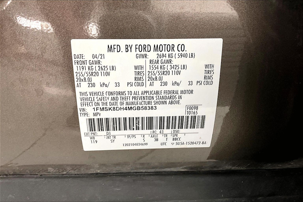 Thumbnail: 2021 Ford Explorer - 19