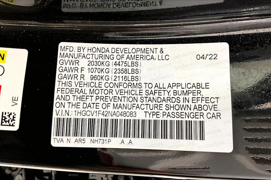 Thumbnail: 2022 Honda Accord - 19