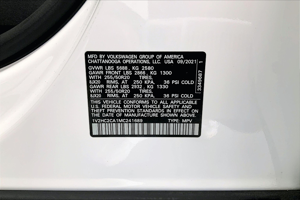 Thumbnail: 2021 Volkswagen Atlas - 20