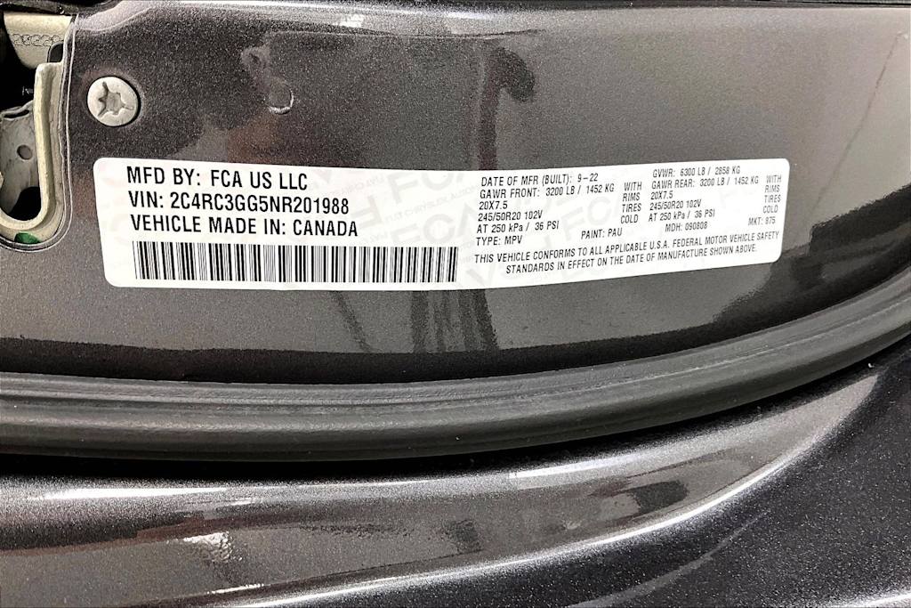 Thumbnail: 2022 Chrysler Pacifica - 20