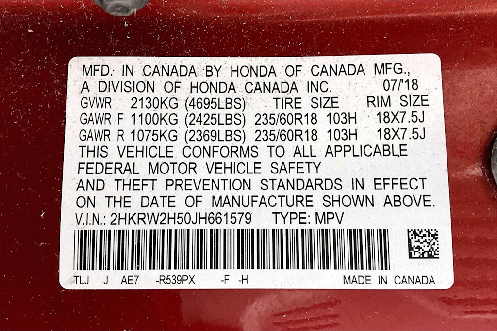 Thumbnail: 2018 Honda CR-V - 20