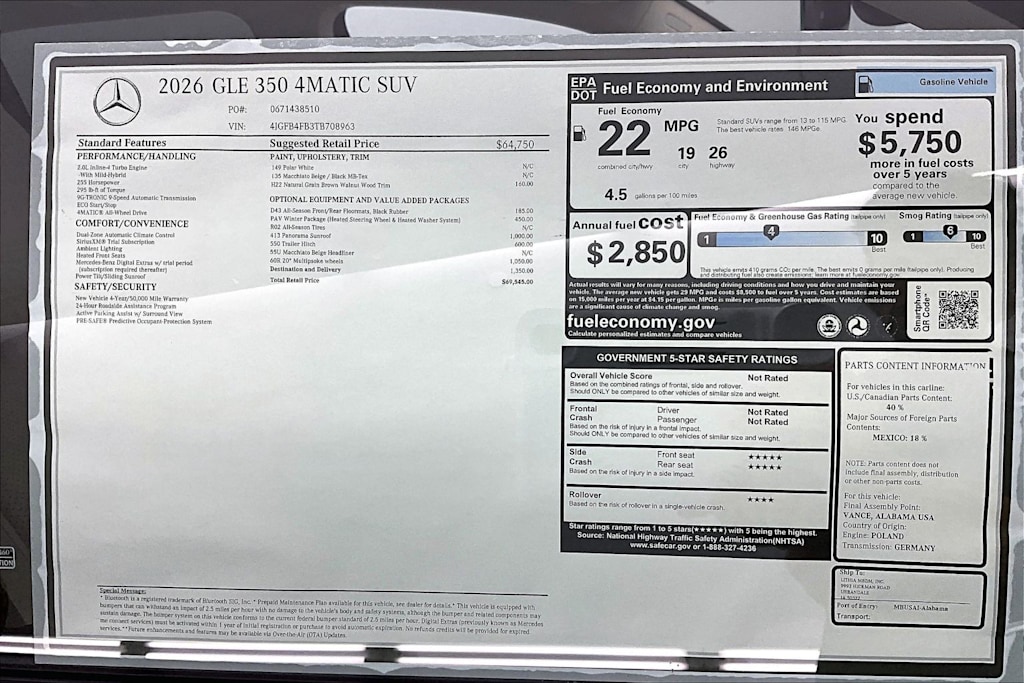 Thumbnail: 2026 Mercedes-Benz GLE - 25