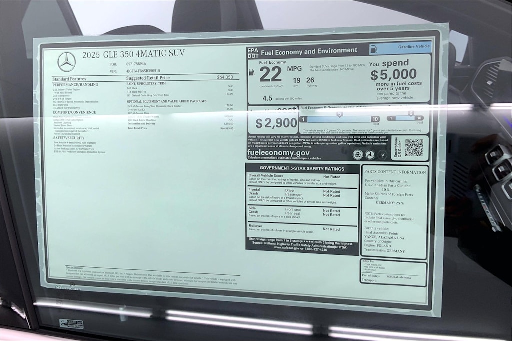 Thumbnail: 2025 Mercedes-Benz GLE - 25