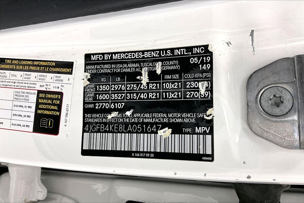 Thumbnail: 2020 Mercedes-Benz GLE - 20