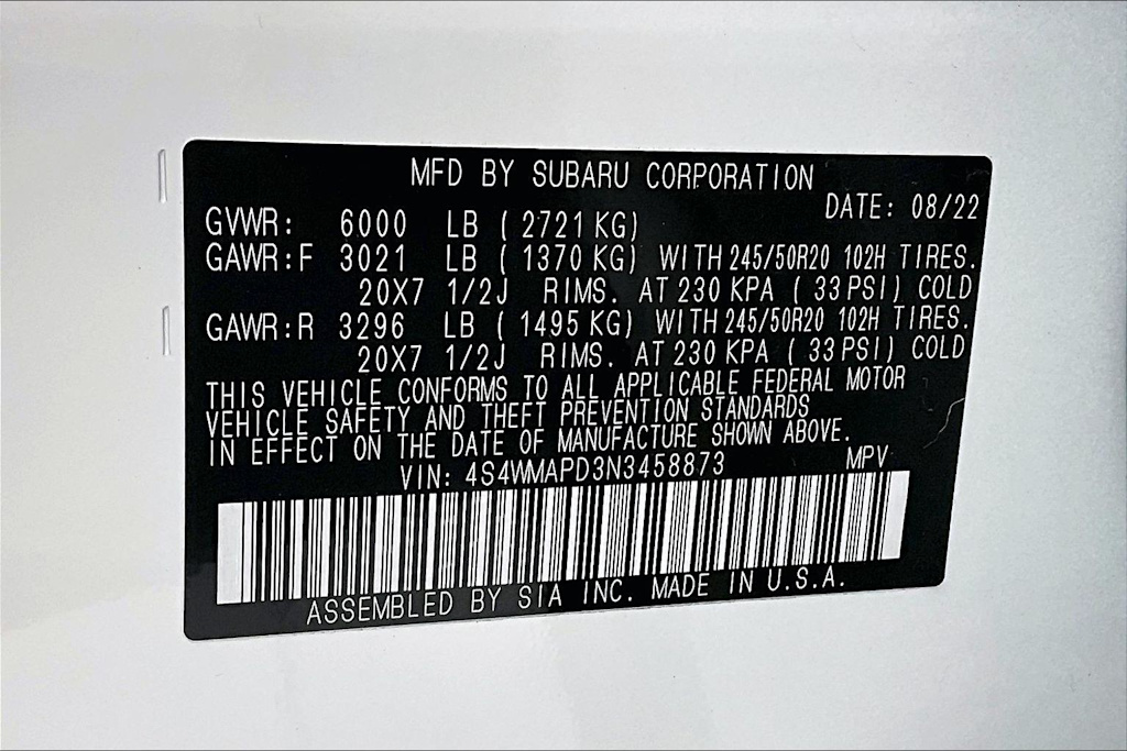 Thumbnail: 2022 Subaru Ascent - 19