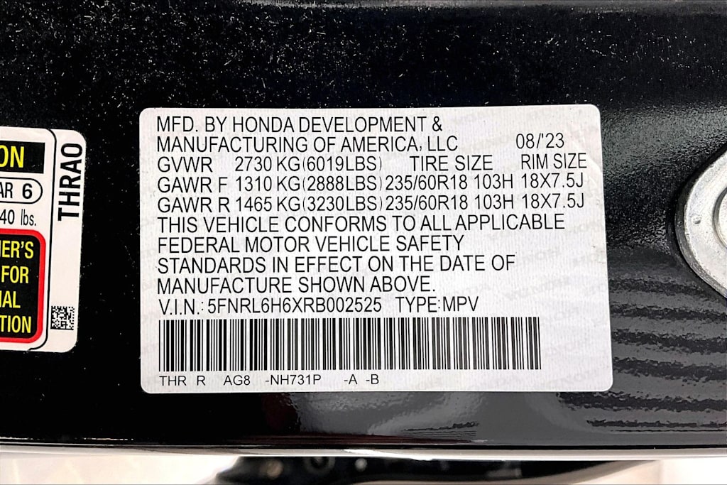 Thumbnail: 2024 Honda Odyssey - 20