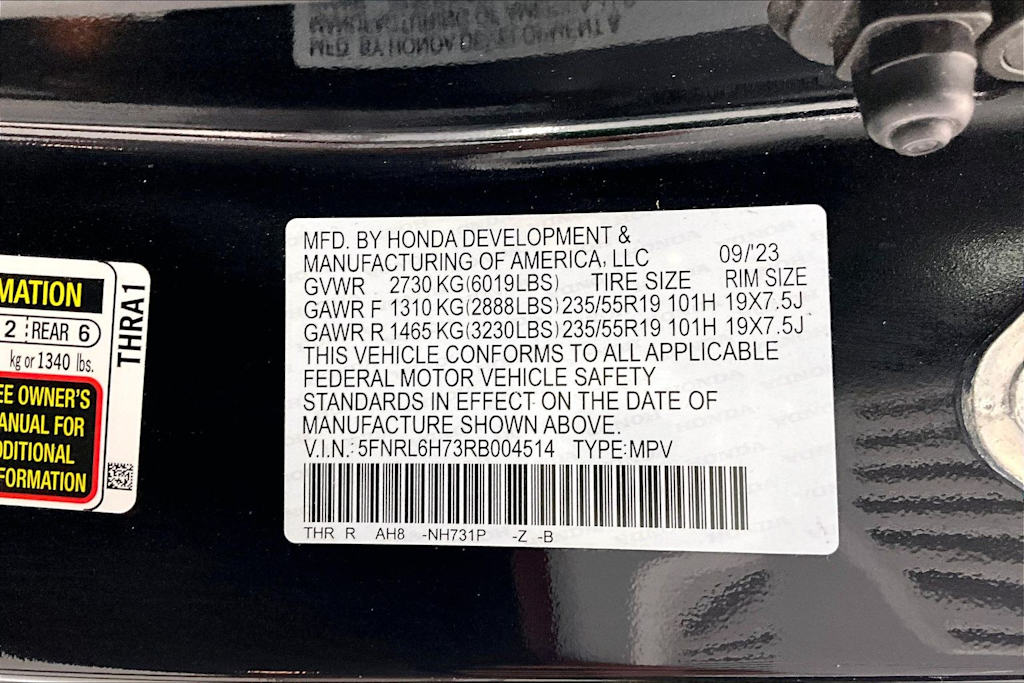 Thumbnail: 2024 Honda Odyssey - 20
