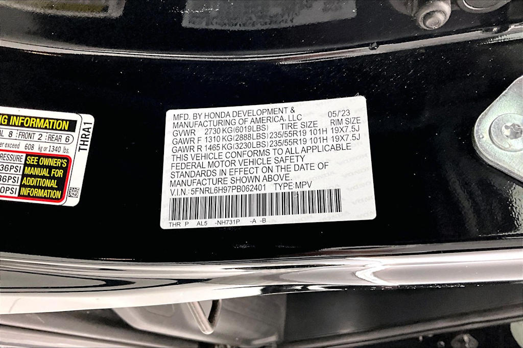 Thumbnail: 2023 Honda Odyssey - 21