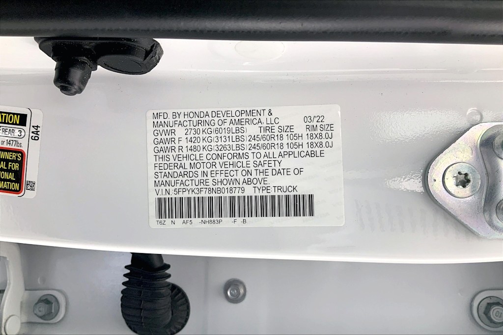 Thumbnail: 2022 Honda Ridgeline - 19