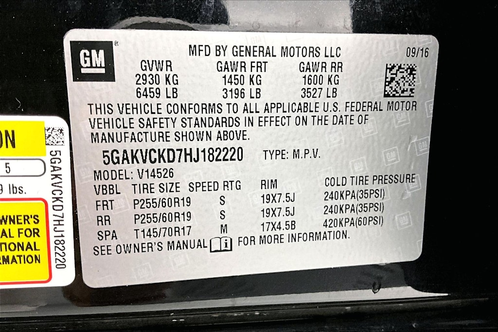 Thumbnail: 2017 Buick Enclave - 18